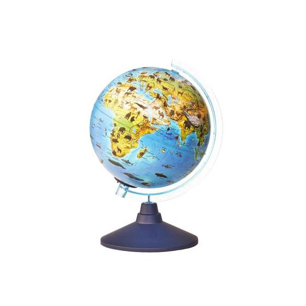 

Интерактивная игрушка Alaysky's Globe Глобус зоо-географический с LED подсветкой, Д25см (AG-2534)