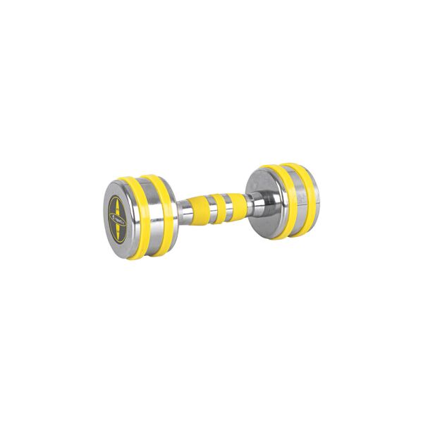 

Гантель хромированный inSPORTline Yellsteel 3 кг - желтый