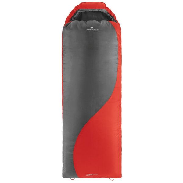 

Спальный мешок FERRINO Yukon Pro SQ 2020 – черно-красный