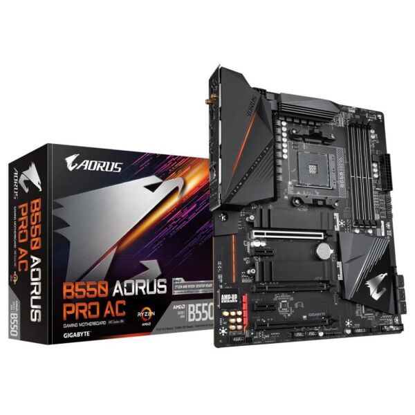 

Материнская плата Gigabyte B550 AORUS PRO AC