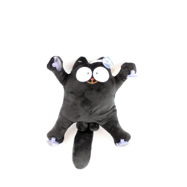 

Кот на присосках , Игрушка в машину, кот Саймон, черный (113562)