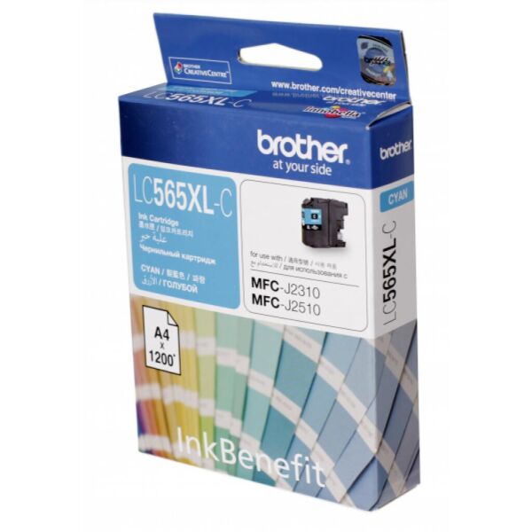 

Картридж Brother MFC-J2310/J3520 XL cyan (LC565XLC)