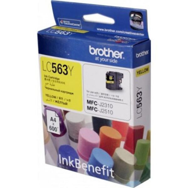 

Картридж Brother MFC-J2310/J3520 yellow (LC563Y)