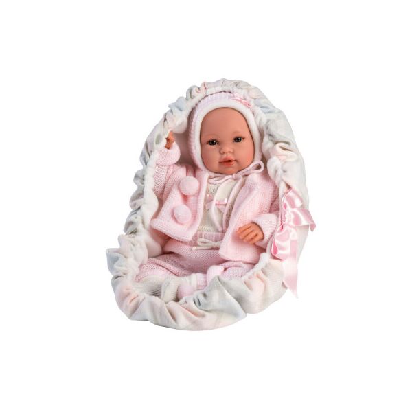 

Пупс Llorens Baby con portabebes, 36 см (63640)