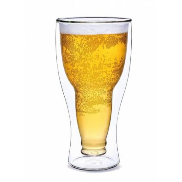 

Пивной бокал с двойными стенками Beer 350 мл Н-128