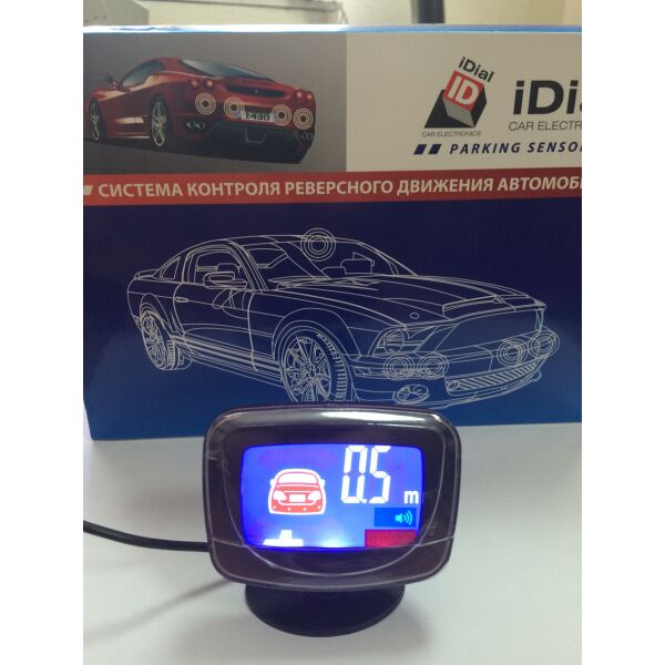 

Парктроник D-065 4 сенсора Парктроник с LCD дисплеем Парктроник iDial