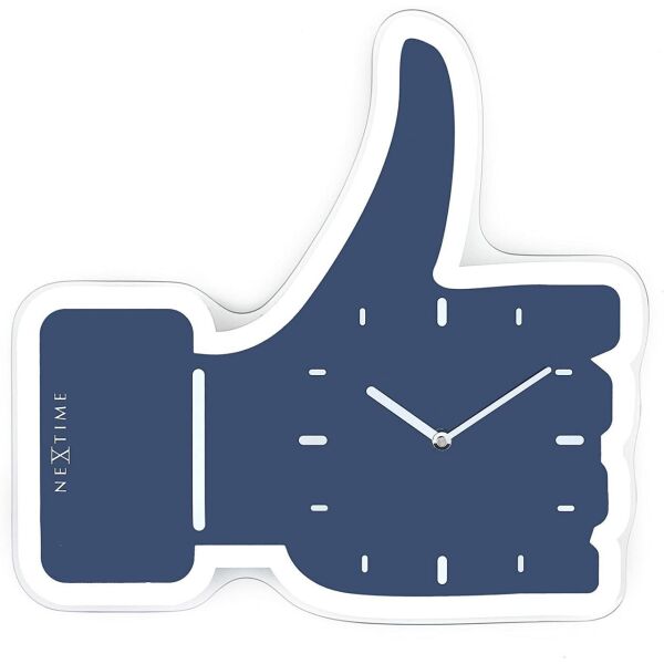 

Часы настенные "Thumbs Up!", синие 23х20 см