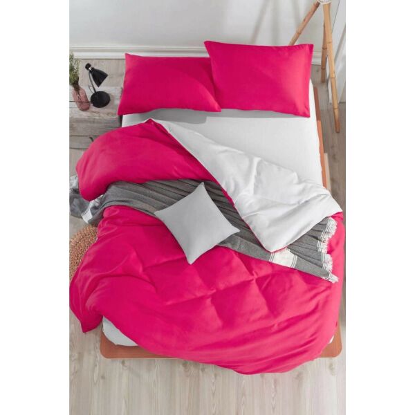 Постельное белье Eponj Home Paint - Mix Fusia-A.Gri ранфорс евро (svt-2000022292399)