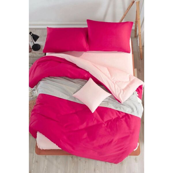 

Постельное белье Eponj Home Paint - Mix Fusia-Somon ранфорс евро (svt-2000022292405)