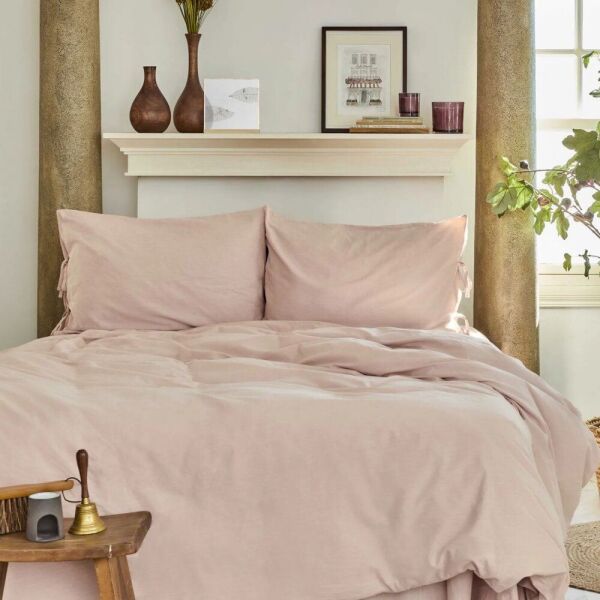 

Постельное белье Karaca Home - 4 Element Hava Toprak blush пудра евро (svt-2000022300803)