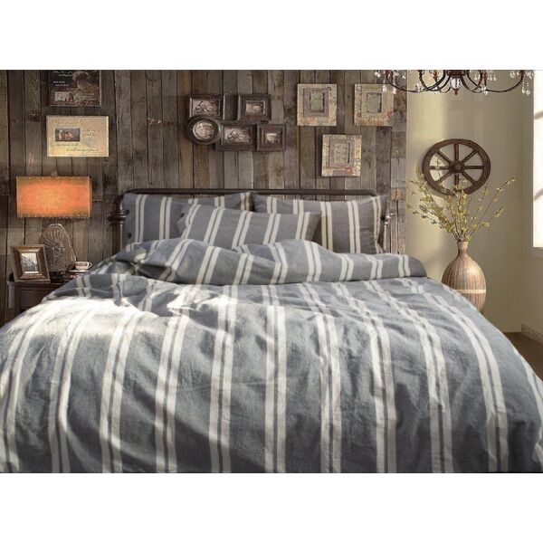 

Постельное белье Lotus Home Washed cotton - Kanden евро (svt-2000022294683)