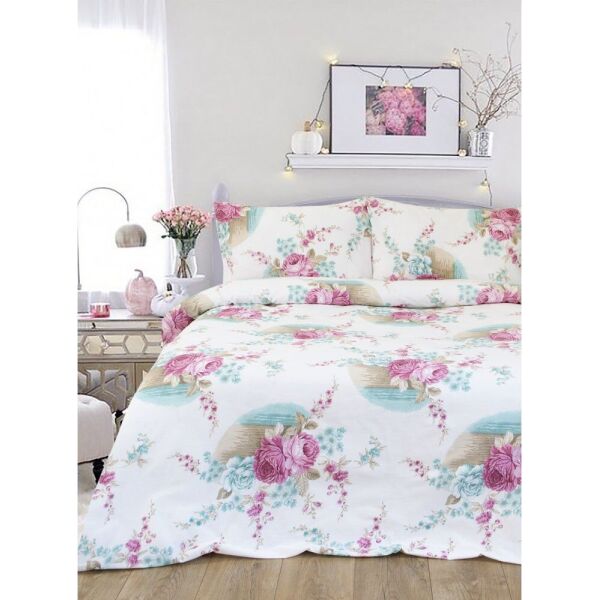 

Постельное белье Iris Home Ranforce - Peony семейный (svt-2000022282932)