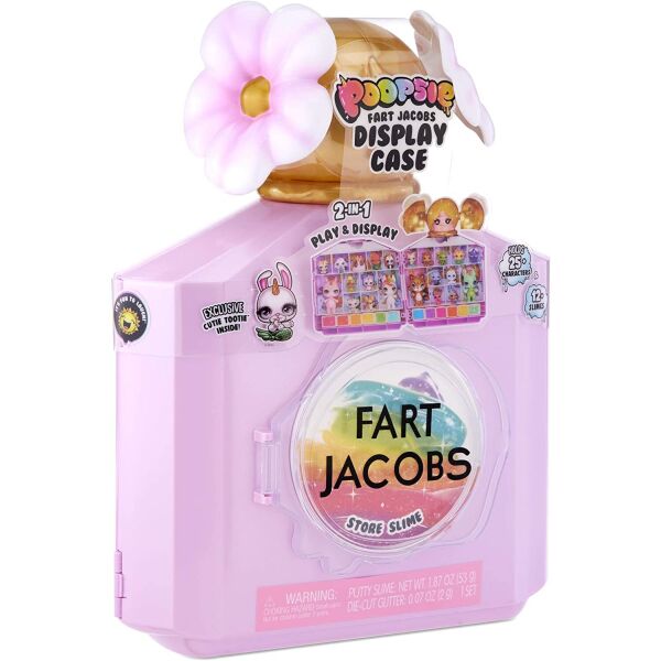 

Кейс для хранения слайма MGA Entertainment Poopsie Fart Jacobs 2-in-1 Play & Display Case Пупсы слайм (PPE19000)
