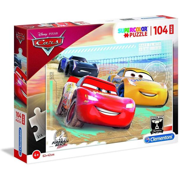 

Пазл Clementoni Supercolor Disney Pixar Cars Puzzle Maxi Тачки 3 104 шт. (23727)