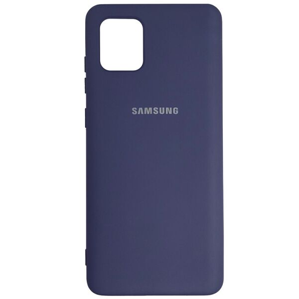 

Чехол Silicone Case for Samsung Note 10 Lite Midnight Blue