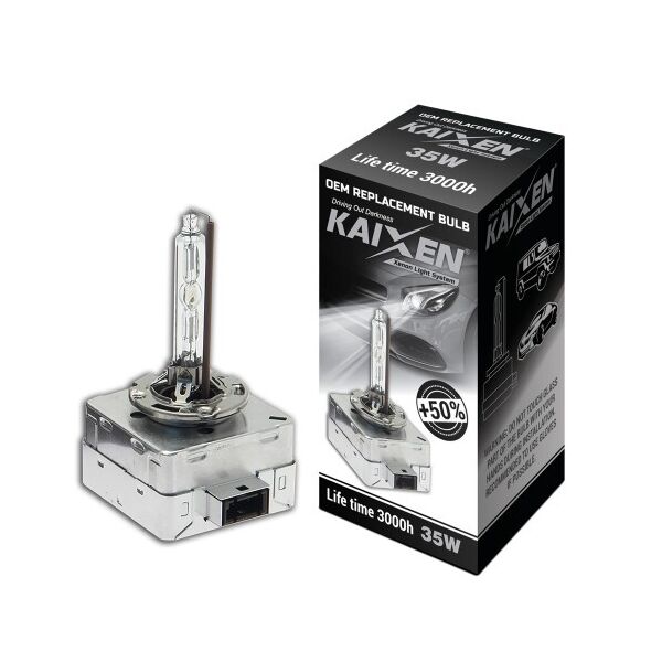 

Ксеноновая лампа KAIXEN D1S (4500K-3800Lm!) - 1шт