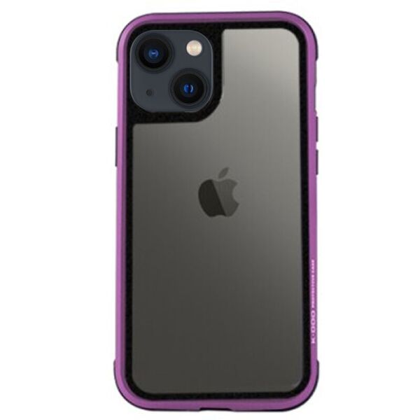 

Чехол PC+TPU+Metal K-DOO Ares для Apple iPhone 13 (6.1") Сиреневый