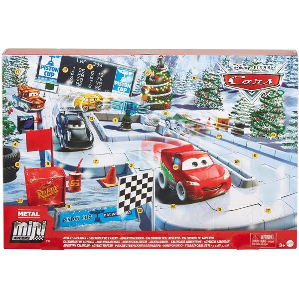 

Адвент календарь Дисней Тачки 3 Disney and Pixar Cars Minis Advent Calendar (GPG11)