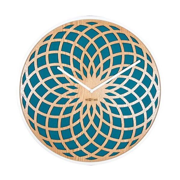 

Часы настенные "Sun Small Turquoise" Ø35 см
