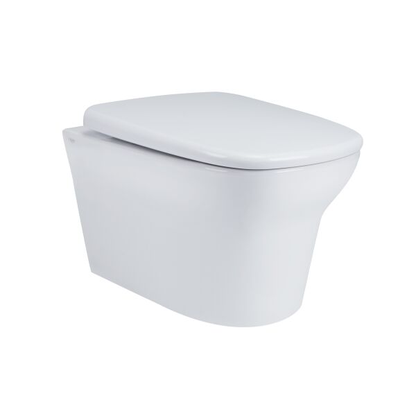 

Унитаз подвесной Qtap Gemini безобедочный с сиденьем Soft-close (QT25332614EW)