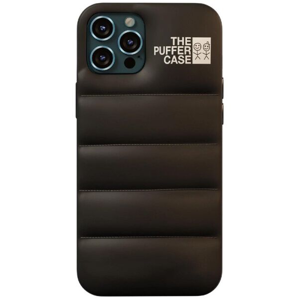 

Чехол-пуховик Puffer case для Apple iPhone 12 Pro / 12 (6.1") Черный