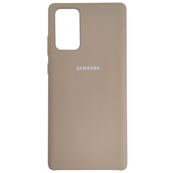 

Чехол Silicone Case for Samsung Note 20 Sand Pink