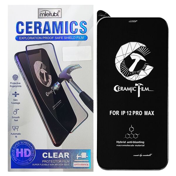 

Защитная пленка Mletubl Ceramic для iPhone 12 Pro Max Black