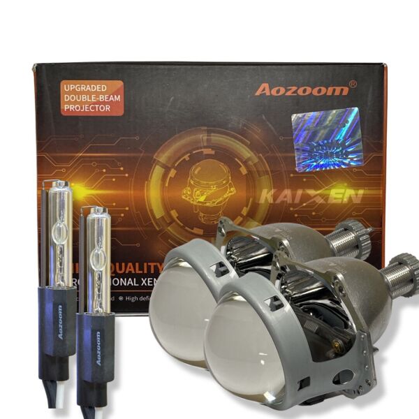 

Би-ксеноновые линзы Aozoom + лампы Aozoom