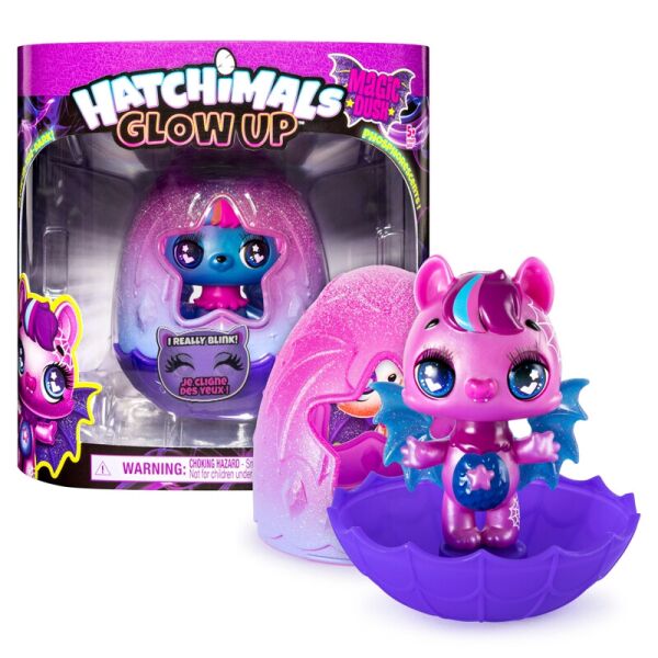 

Игровая фигурка Hatchimals Glow Up Magic Dusk Светящиеся крылья в темноте (6055035)
