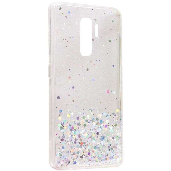

TPU чехол Star Glitter для Samsung Galaxy S9+ Прозрачный