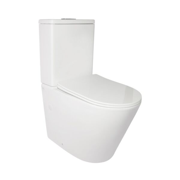 

Унитаз-компакт Qtap Stork безобедочный с сиденьем Soft-close (QT15222179W)