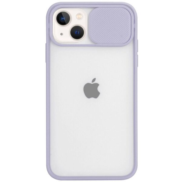 

Чехол Camshield mate TPU со шторкой для камеры для Apple iPhone 13 (6.1") Сиреневый