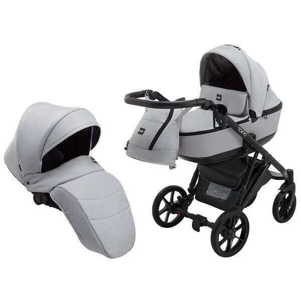 

Коляска 2 в 1 Bair Tokyo Soft 31 серый 625790