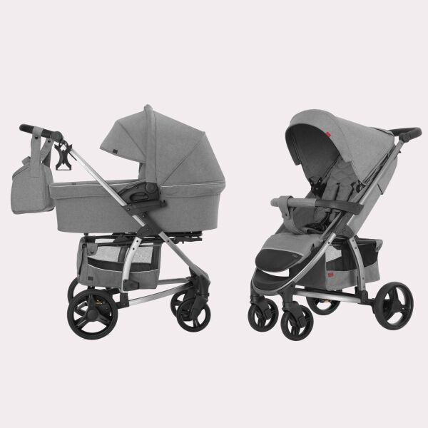 

Коляска универсальная CARRELLO Vista CRL-6501/1 (2in1) Shark Grey