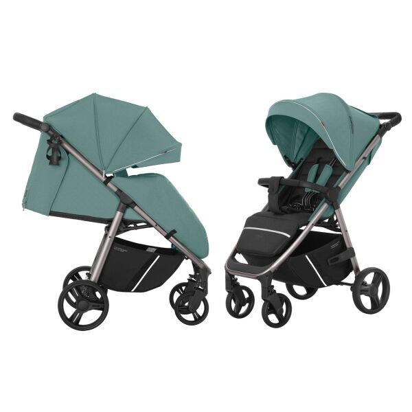 

Коляска прогулочная CARRELLO Bravo CRL-8512/1 Pine Green+дождевик