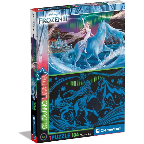 

Пазл Clementoni Glowin Lights Collection-Disney Frozen 2 Puzzle 104 шт. (27548)