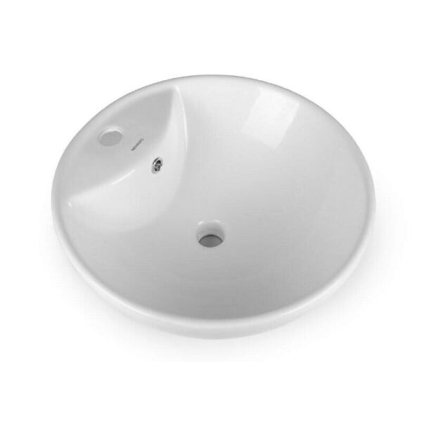 

Раковина NEWARC Countertop (5010BT) накладная, ∅ 450 мм, цвет белый.