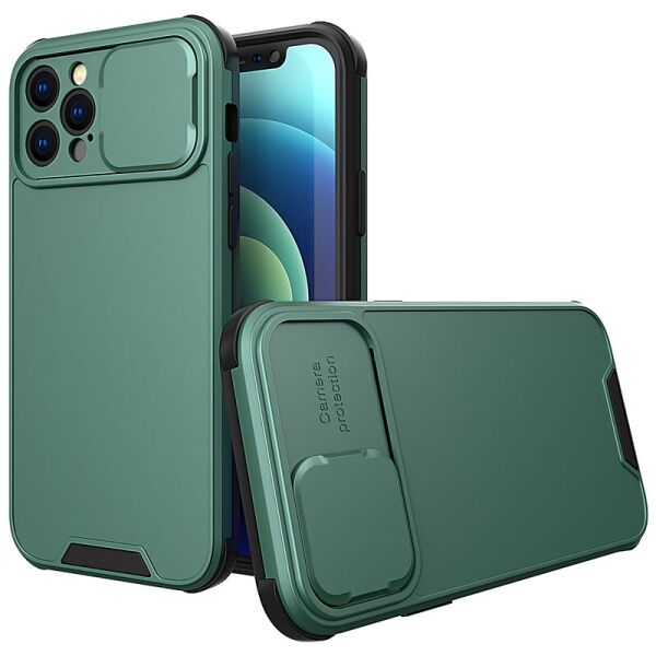 

TPU+PC чехол Lens series для Xiaomi Redmi Note 10 Pro / 10 Pro Max Зеленый