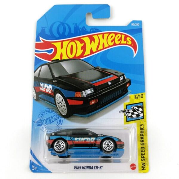 

Машинка Хот Вилс Hot Wheels 1985 Honda CR-X HW Speed Graphics -2021 Mattel GTC57-M521