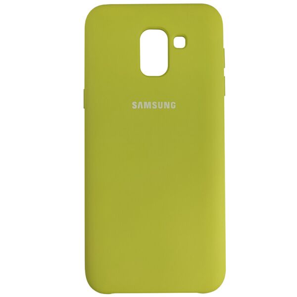 

Чехол Silicone Case for Samsung J600 Yellow-Green