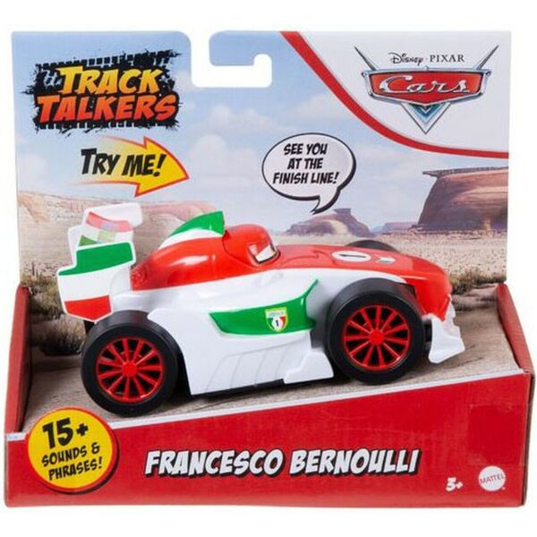 

Машинка Тачки 3 Disney Pixar Cars Track Talkers Francesco Bernoulli Франческо Бернулли с звуковым эффектом (GTK88)