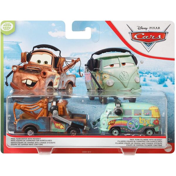 

Набор машинок Тачки 3 Disney Pixar Cars Race Team Mater & Fillmore (GKB84)