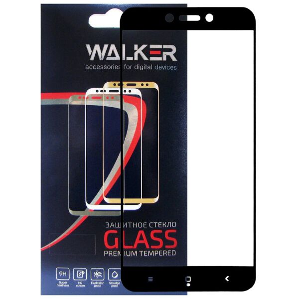 

Защитное стекло Walker 3D Full Glue для Xiaomi Redmi 4X Black