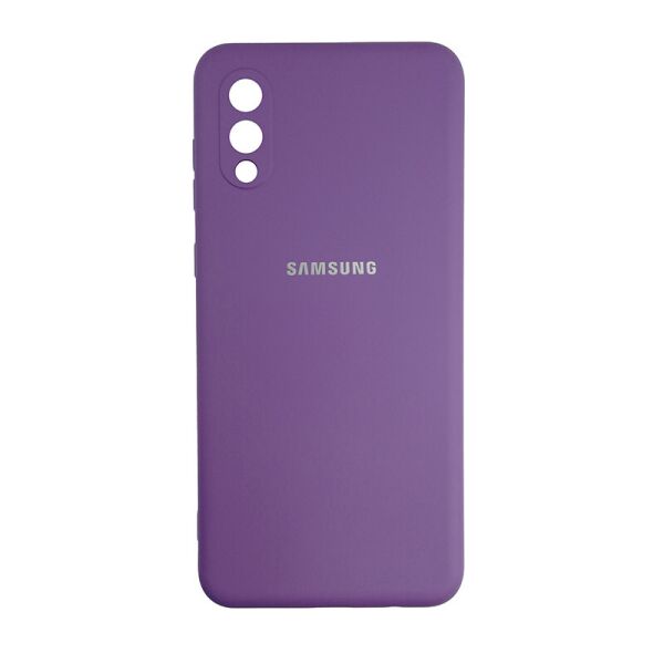 

Чехол Silicone Case for Samsung A02 Light Violet