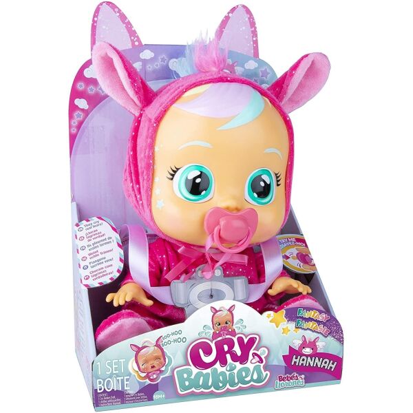 

Интерактивная кукла Cry Babies Pegasus Hannah Deluxe Doll Плакса Пегас (80485)