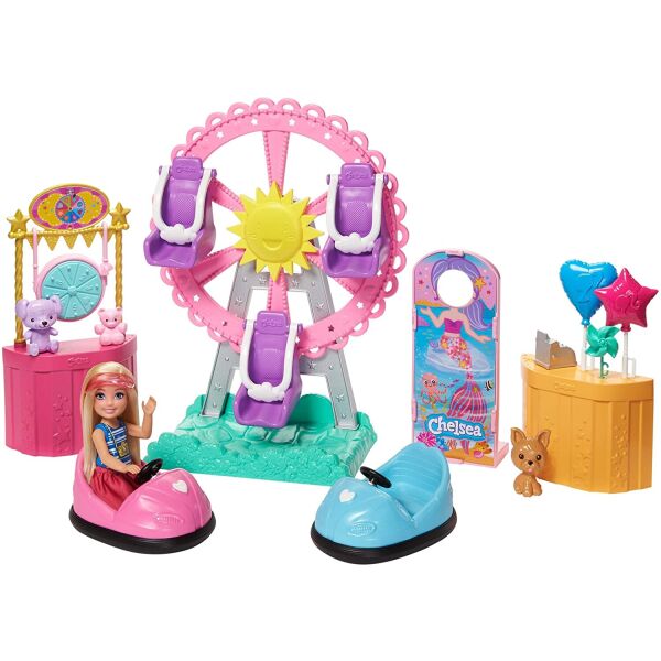 

Игровой набор Barbie Club Chelsea Веселый городок Колесо обозрения (GHV82)