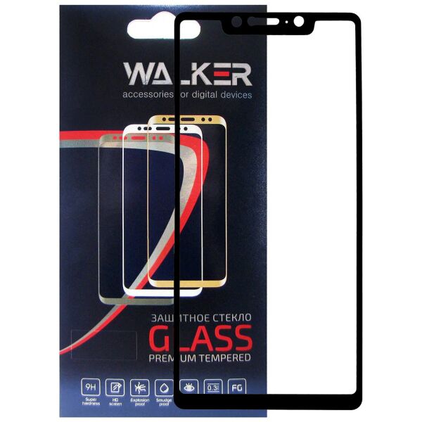

Защитное стекло Walker 3D Full Glue для Xiaomi Mi 8 SE Black