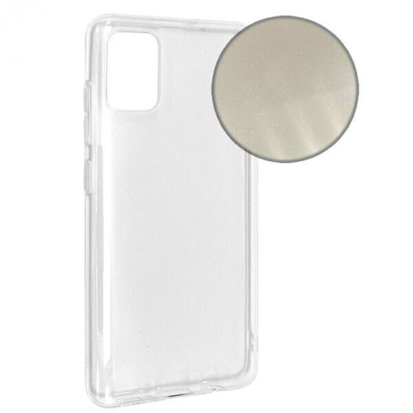 

TPU чехол Molan Cano Jelly Sparkle для Samsung Galaxy S22 Ultra Прозрачный