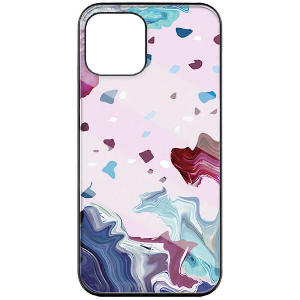 

TPU+Glass чехол Diversity для Xiaomi Redmi Note 9 4G / Redmi 9 Power / Redmi 9T Stains red