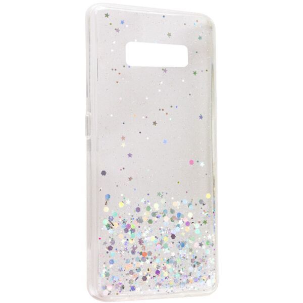 

TPU чехол Star Glitter для Samsung G955 Galaxy S8 Plus Прозрачный